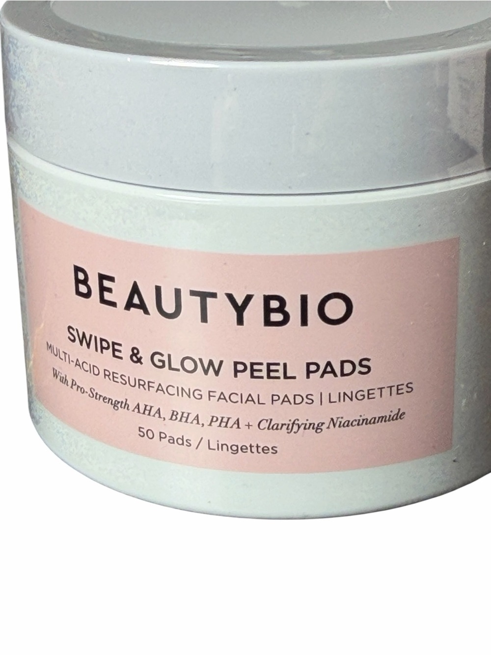 Swipe & Glow Peel Pads - Pink Multi-Acid Resurfacing Pads Brand New & Sealed!